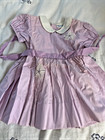Lot 3 Vintage Girls Dresses 50 s 60 s Nanette Loomcraft Kid Dudz Sizes 6   7