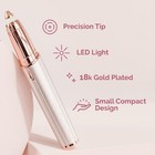 Finishing Touch Flawless Brows Eyebrow Hair Remover Electric Razor For Women Wit