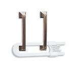  Baby Sliding Cabinet Locks - Pack Adjustable U Shaped Child Safety 4