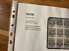 Batum 1920 British Occupation Overprint Mint 2 Block Of 9  10 Block 25   261