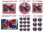 Spiderman Edible Cake Topper Image Party 