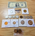 Hoard Estate Silver Old Coins Coin Lot Us Sale Collection Money Rare Vintage
