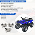 Front Left Right   Rear Brake Calipers For Arctic Cat Atv 250 300 375 400 454 50