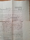 Original 1828 Hand Written Land Deed Berks Co Pa Official Embossed Seal Signors
