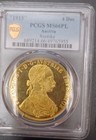 1915 Austria Gold 4 Ducat Restrike Pcgs Ms 66 Pl   4426 Oz Au Gold Weight