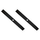 Set Of 2 Heavy Duty Mower Blades For 42  Fits Husqvarna-fits Poulan Mower Decks