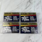 New Loran High Bias Type Ii Ultimate Audio Blank Cassette Tapes Lot Of 4