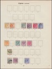 Cyprus 1880 1935 Collection  x56  On Pages Mint   Used  id 439 r64267 