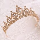 Crown Tiaras Headpiece Royal Queen King Princess Wedding Party Pearl Rhinestone