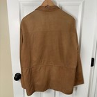 Vtg Knight Tailors New Zealand Lambskin Leather Jacket Women s L Tan Handmade
