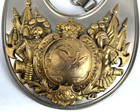 Gorget M1896 Enlisted Men Leib-k  rassier-regiment Gro  er Kurf  rst Nr  1 Breslau