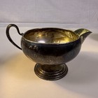 Antique Sterling Silver By Ellmore 1787 Sugar Bowl And Creamer