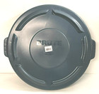 Rubbermaid 263100 Brute 32 Gallon Round Trash Can Lid Gray  lot Of 5 