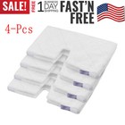 4pcs Steam Mop Pads Replacement Microfiber Washable For Shark Steam Pocket S3500