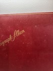 Vintage Photographs Scrapbook Photo Album Burgundy  Red 14 X 11 Unused Nos Retro