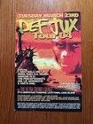 Def Jux 2004 Tour Flyer  aesop Rock  Rjd2  Murs  Mr Lif  C Rays Walz  Fakts One 