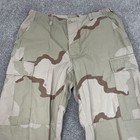 Us Army Bdu Desert Storm Camo Combat Pants Trousers Military Cargo Mens 32x32