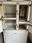 Extremely Rare The Automatic Ice Box 4-door White Enamel   1890-1920