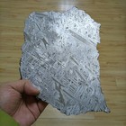 Natural Aletai Iron Meteorite 690 0 Grams Thin Cut Slabs Perfect Etch Fusion Cru