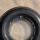 Vintage 1960s B f  Goodrich Silvertown Tire Advertising Ashtray  Black