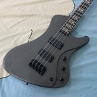 Electric Bass Guitar Black Matte Basswood Body Special Offer