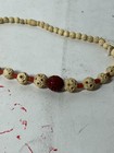 Vintage Carved Bead Necklace