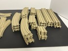 Lot Of 50 Thomas Train Trackmaster Beige Tan Track Pieces 50 Pieces Assortment