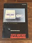 System W  One Controller 1 Console Snes Super Nintendo Instruction Manual Only 