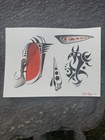 Original Traditional Tattoo Flash Painting