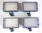 Neewer Cn-160 Dimmable Led Camera Video Lights W  Filters  Batteries   Chargers