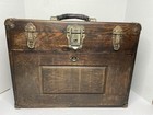 Rare Antique Corbin 7 Drawer Tool Box For Dentistry Filled With Dentist Tools