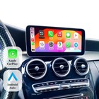 10 25in Linux Touch Screen Car Stereo Carplay For Mercedes Benz C W205 2015-2018