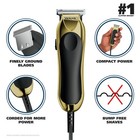 Wahl T-pro Corded Compact Men s Beard Trimmer With 1 Count  pack Of 1   Black