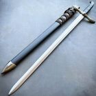 23  Fantasy Renaissance Medieval Crusader Historical Sword Blade W  Scabbard