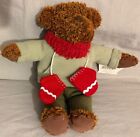 Teddy Mittens Bear Plush Toy Doll - Hallmark 100th Anniversary Christmas Holiday