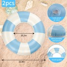 Pool Tubes  2 Pack Blue Inner Tubes For Pool  Round 2 Pcs  2 Pcs Blue