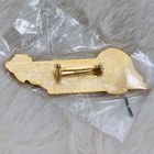 Vtg Follow Me To Tennessee Jaycees Club Member Enamel Lapel Pin Davy Crockett