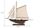 Sailingstory Wooden Sailboat Decor Sailboat Model Boat Decor Ship Model Yacht   