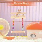 Bird Perches Cage Toys Parrot Wooden Platform Play Gyms Exercise Platform swing