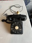 Rotary Dial Telephone Vintage Black Western Electric