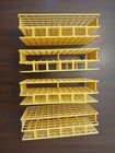 Medical Lab Plastic Test Tube Rack 72 Tubes Holes    16mm Good Condition Lot Of 4
