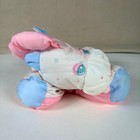 Vintage 1991 Fisher Price Puffalump Horse Pony Pink Striped Plush Toy