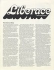 Liberace Collection Original Photos Press Release Rene Simard Vince Cardell Rare