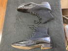Pair Of Victoria Wool And Leather Ladies Shoes - Film Collection Size 6 Narrow