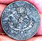 1857 Bank Of Upper Canada Half Penny