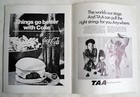 Vtg 1970 Peter Paul   Mary Australian Tour Program Souvenir 18pg B w Pics Ads