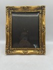 Vintage Photo Picture Frame Wood Ornate Gilded Gold Tone Fits 8x10 Baroque Style