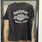 Vintage Pacific Harley Davidson For Bikers Only T Shirt Honolulu Hawaii Mens L