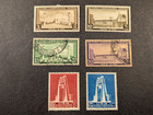 Libia Libya 1937-1938 Sc  65  66  71  72  73  74 Mint Hinged   Used cancelled