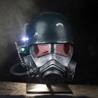 Xcsoer Game Fallout Ncr Veteran Ranger Helmet With Light Cosplay Props Wearable